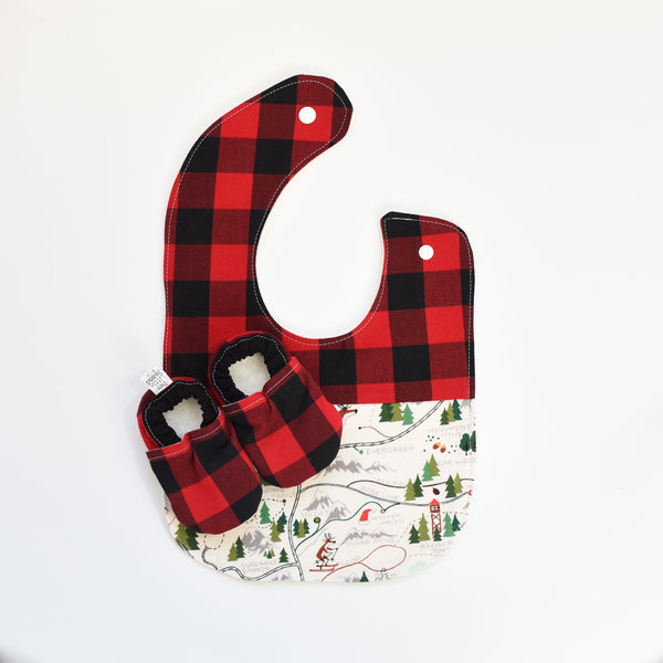 Buffalo plaid new arrivals booties