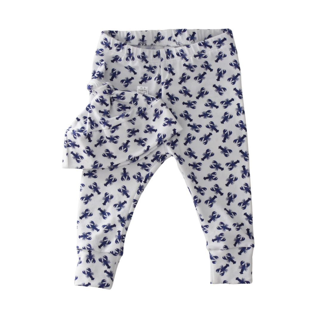 G I F T S E T S | Beanie & Leggings | Lobster Navy