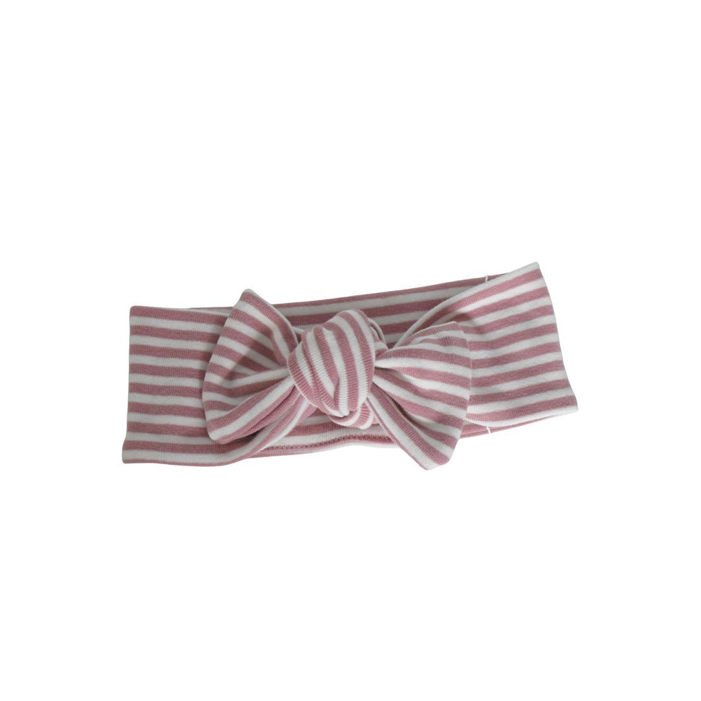 T O P K N O T | Headbands | Mauve Stripe