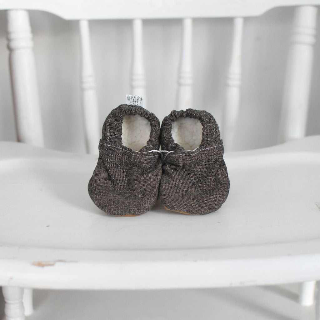 B O O T I E S | Linen in Brown