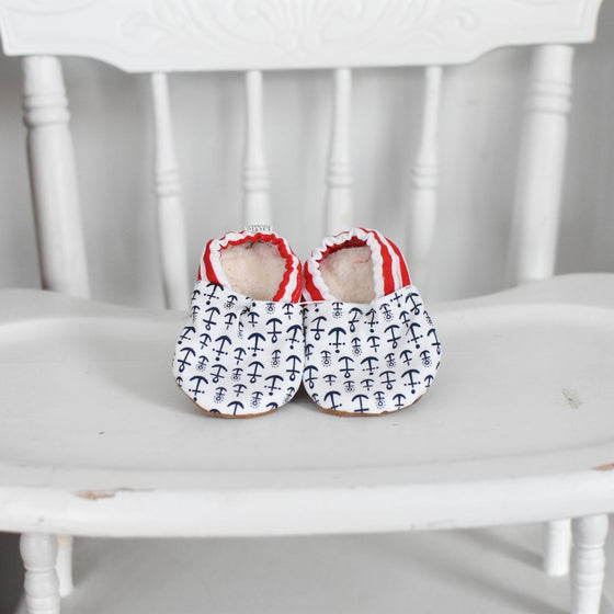 B O O T I E S | Red Anchors