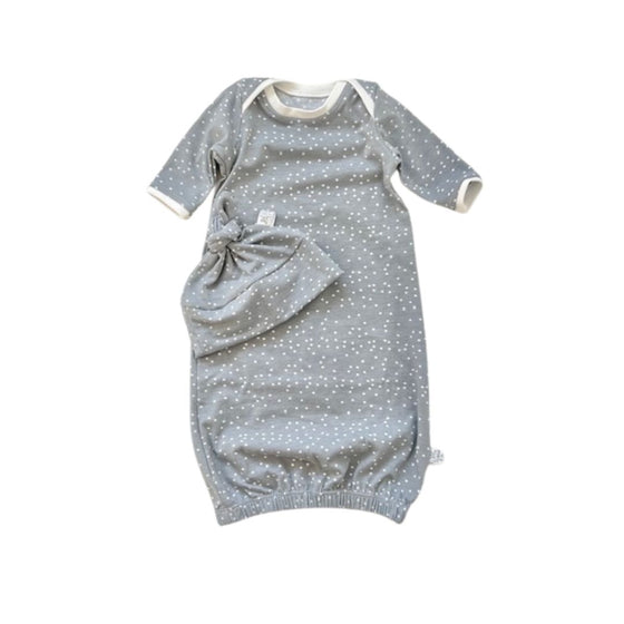 L A Y E T T E | Beanie & Gown Set | Grey Dot