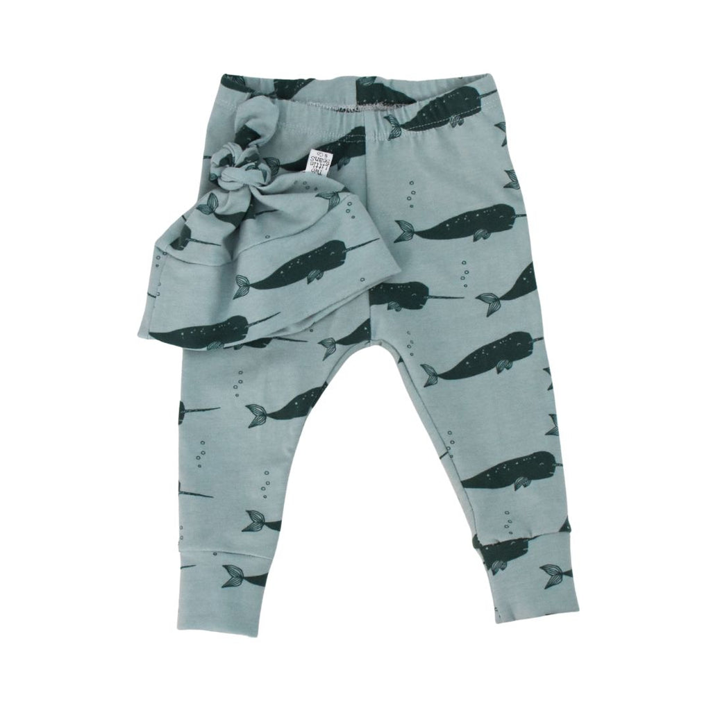 G I F T S E T S | Beanie & Leggings | Narwhal