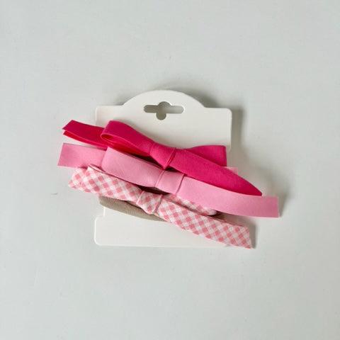 B O W | Pink Set of 3 bows