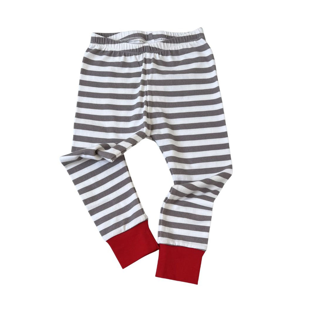 L E G G I N G S | Grey Stripe | 18-24 months