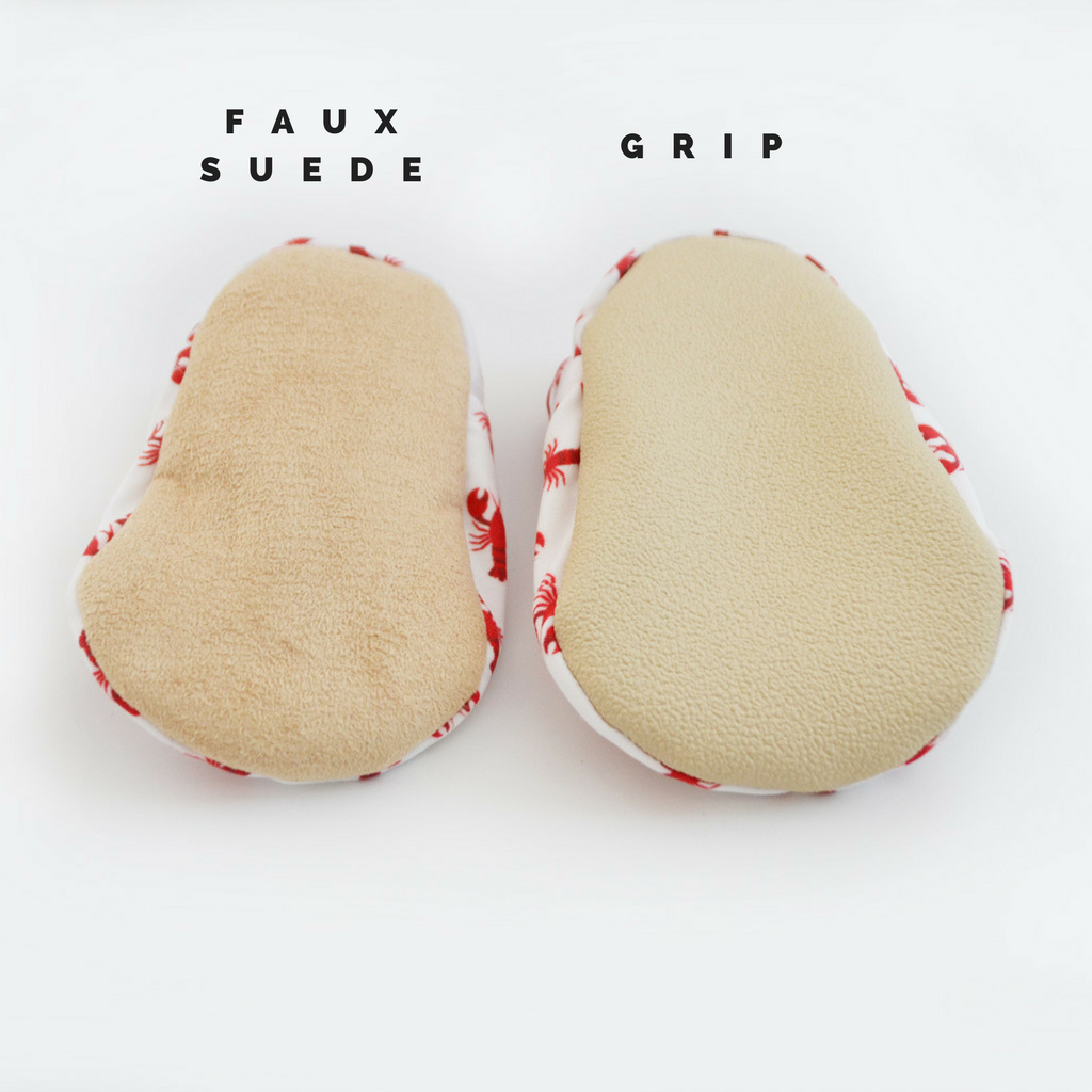 Buffalo plaid 2025 baby booties