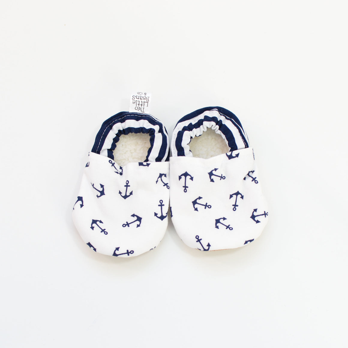 B O O T I E S | Tossed Anchors in Navy