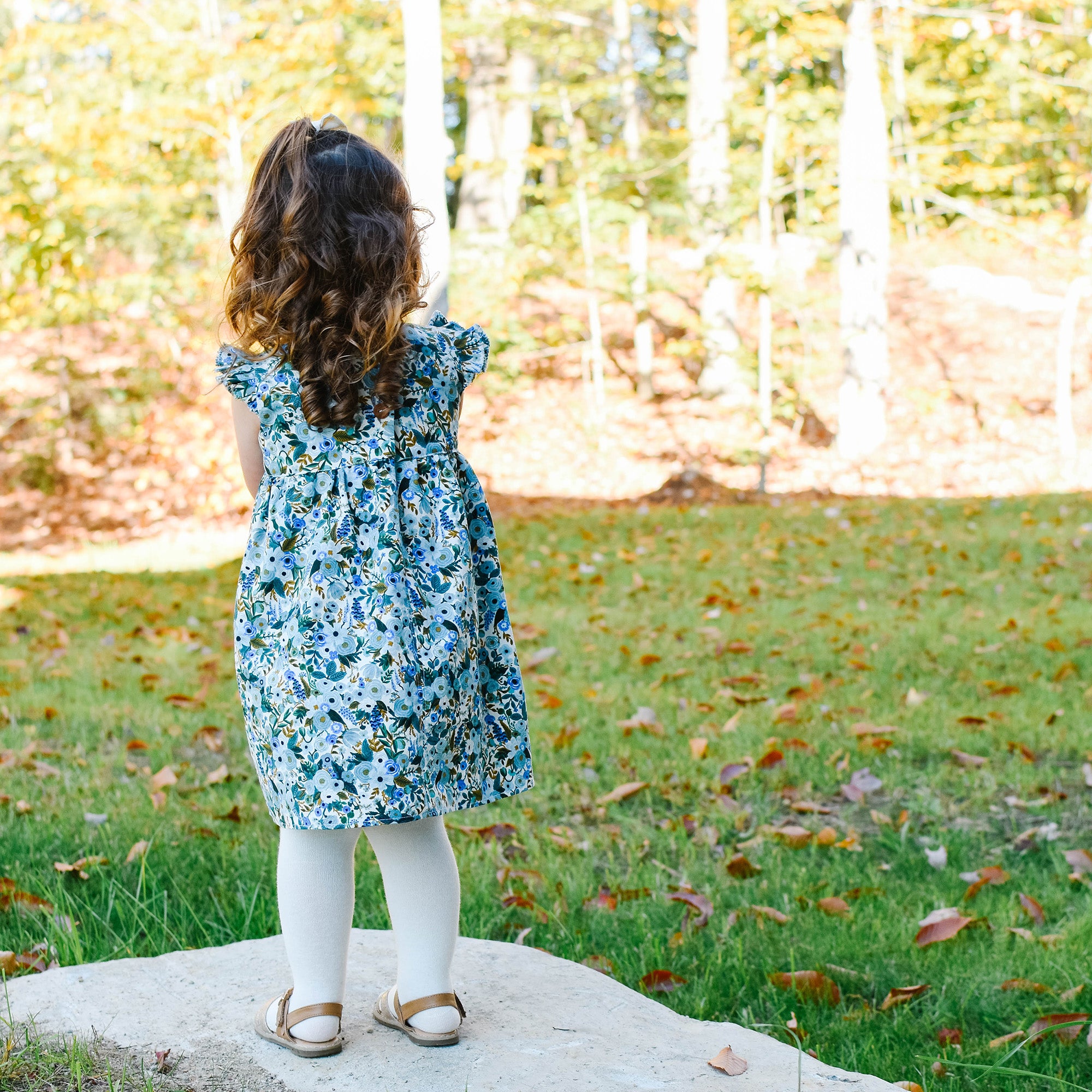 garden party blue dress HARRIET dress Garden Party Blue L